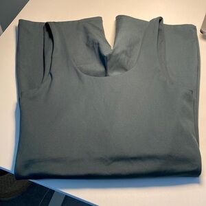 Girlfriend Collective small bike unitard in moss